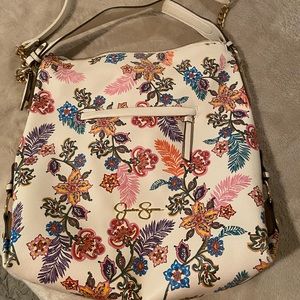 Jessica Simpson floral print shoulder bag